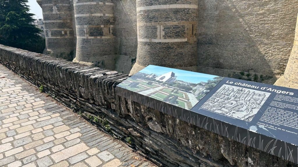 Aménagement urbain historique à Angers